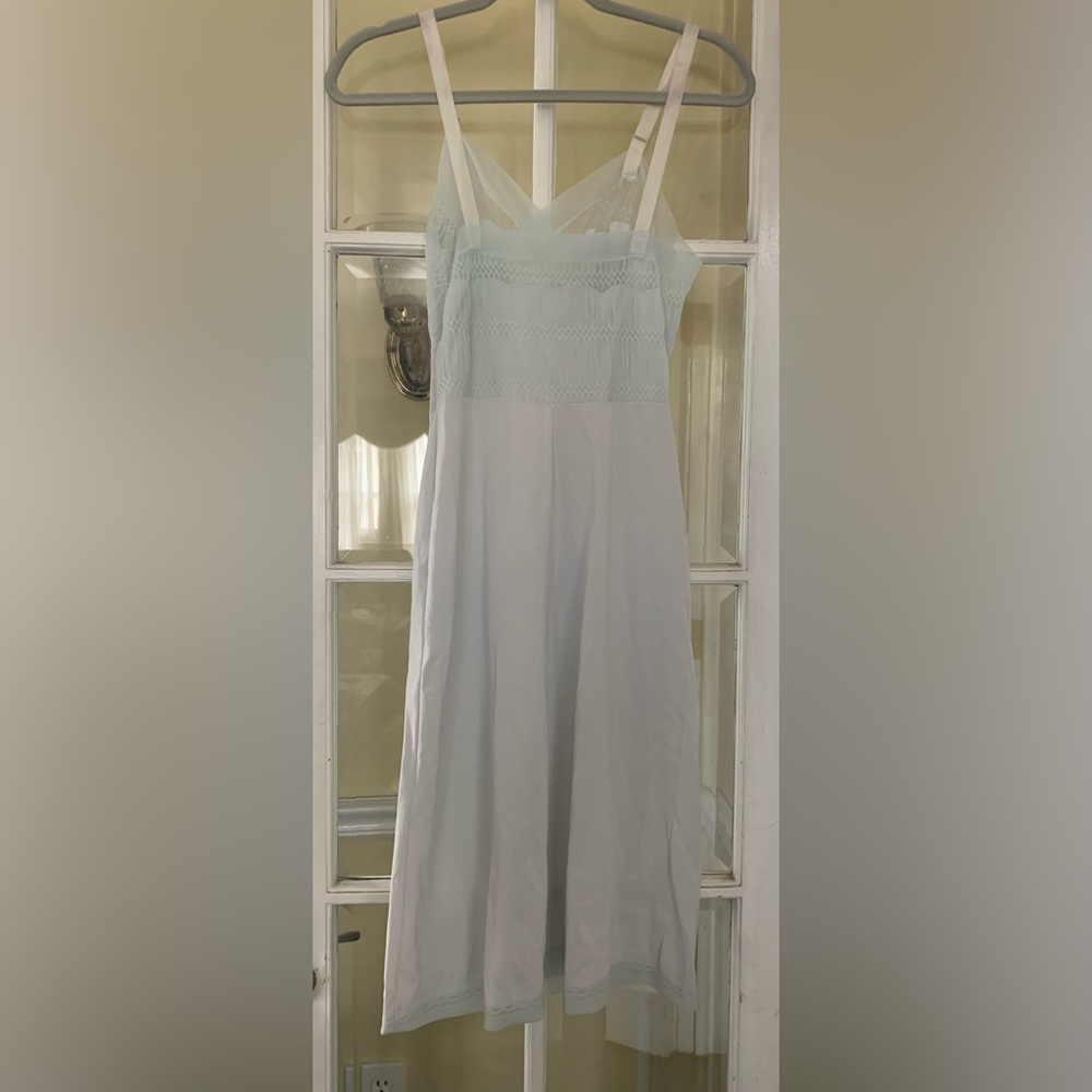 Vintage Val Mode Size 32 Powder Blue Nightie Lingerie Sexy Pinup Rockabilly - Picture 3 of 7